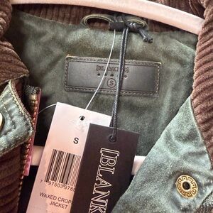 Blank NYC Corduroy and Waxed Jacket